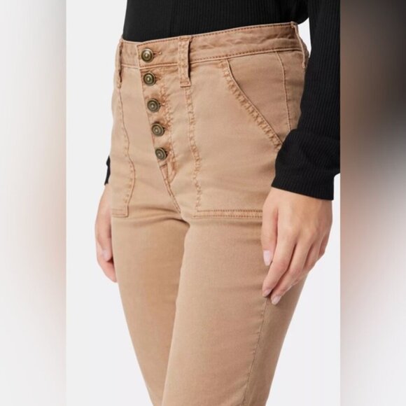 NWT Joie Maxine Park Skinny High Rise Denim Pants Tigers Eye N0014F8522A Size 26